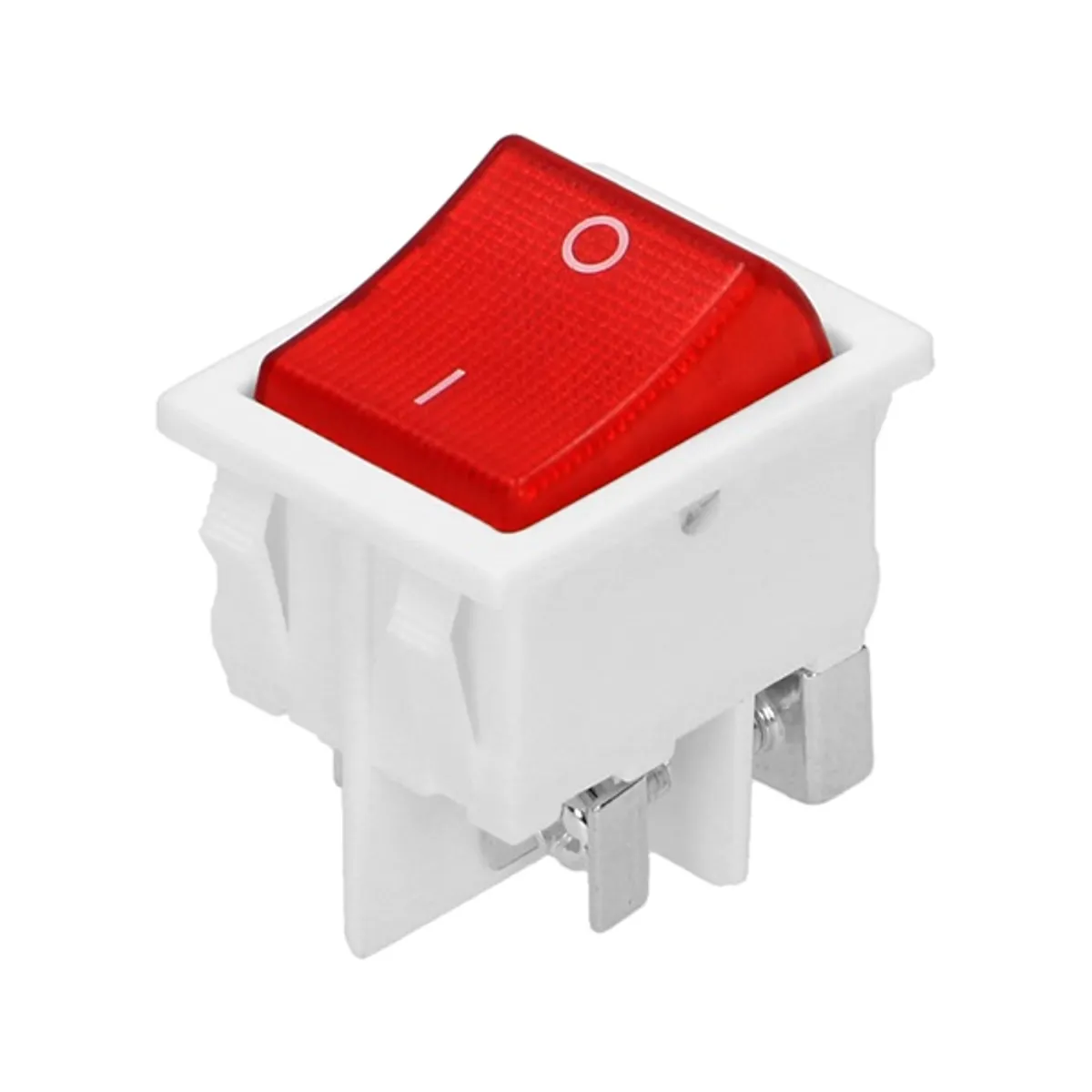 Virone 321448 fehér billenőkapcsoló jelzőfénnyel #1