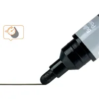 Nobo kerek hegyű, fekete 10db/cs folyékonytintás fehértábla marker #4