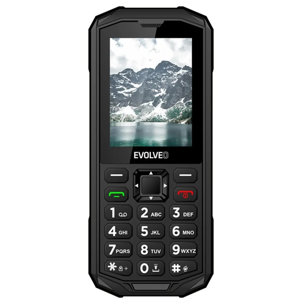 EVOLVEO Strongphone X5 2,4" DualSIM fekete/szürke mobiltelefon #1