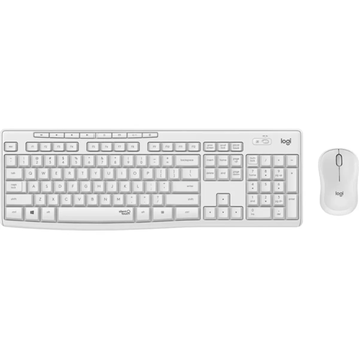 Logitech MK295 Silent HUN fehér vezeték nélküli billentyűzet + egér #1
