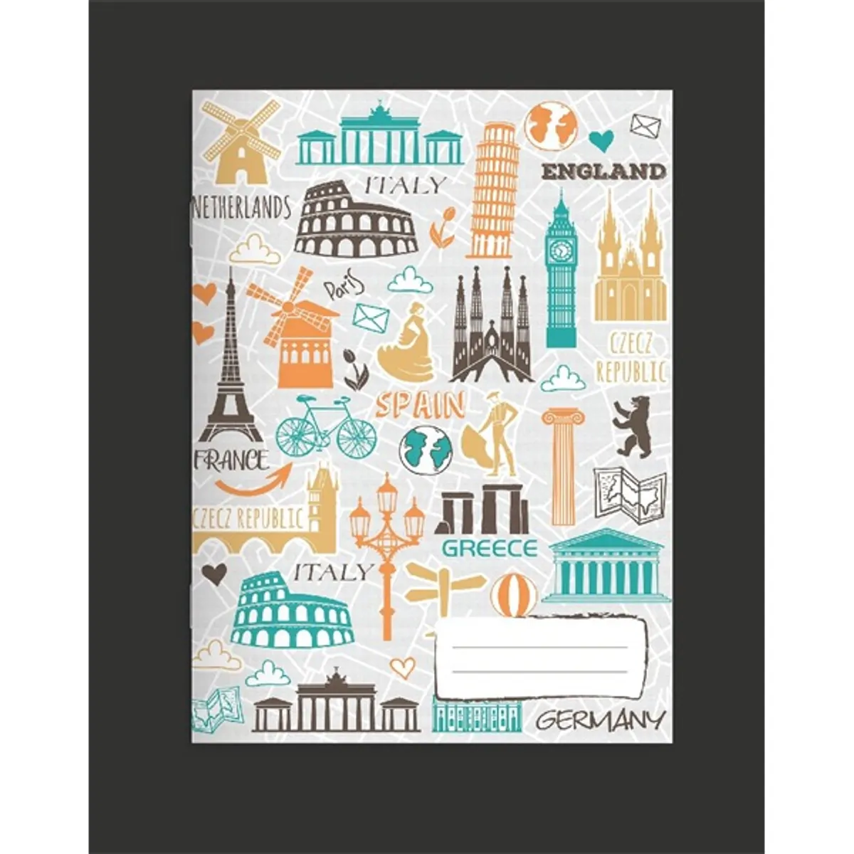 Pátria Design  A4 szótár füzet #2