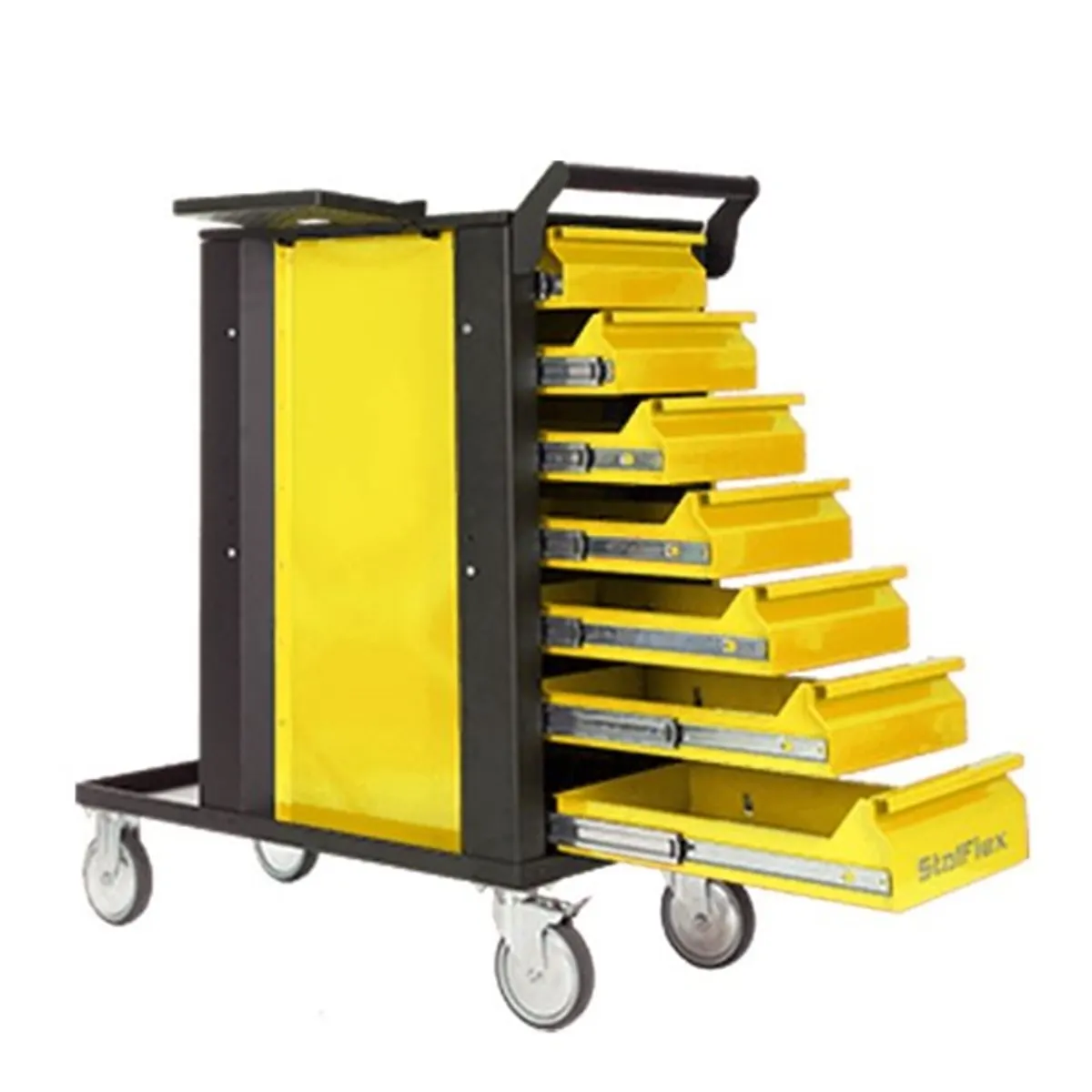 Stalflex WT-7D-TIG-Y 7 fiókos sárga szerelőkocsi #1