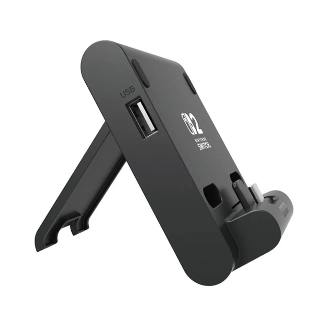 Hori Dual PlayStand Nintendo Switch 2 Official USB-A - USB-C fekete állvány és töltő #4
