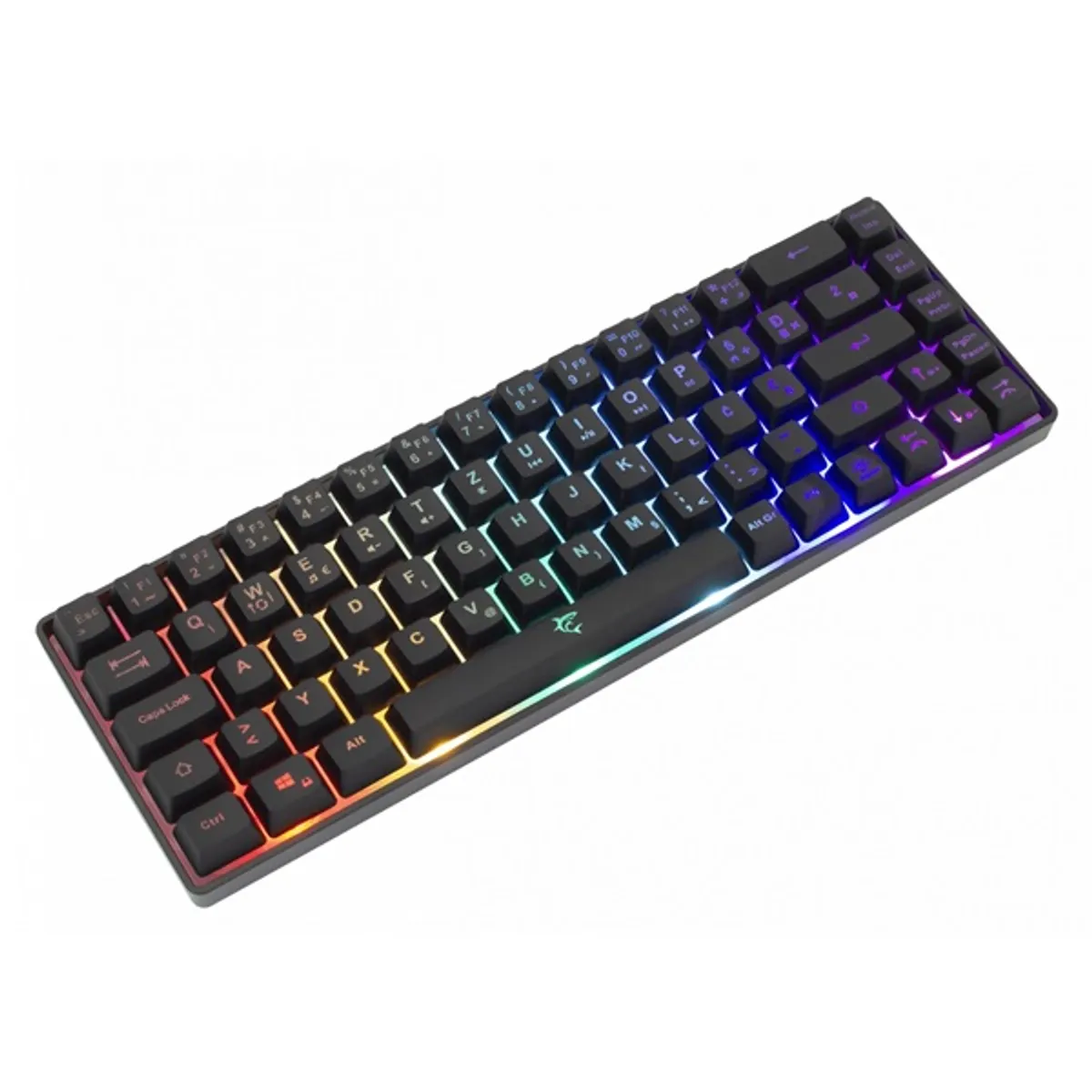 White Shark GK-2201B-HU RONIN-B fekete gamer billentyűzet #7
