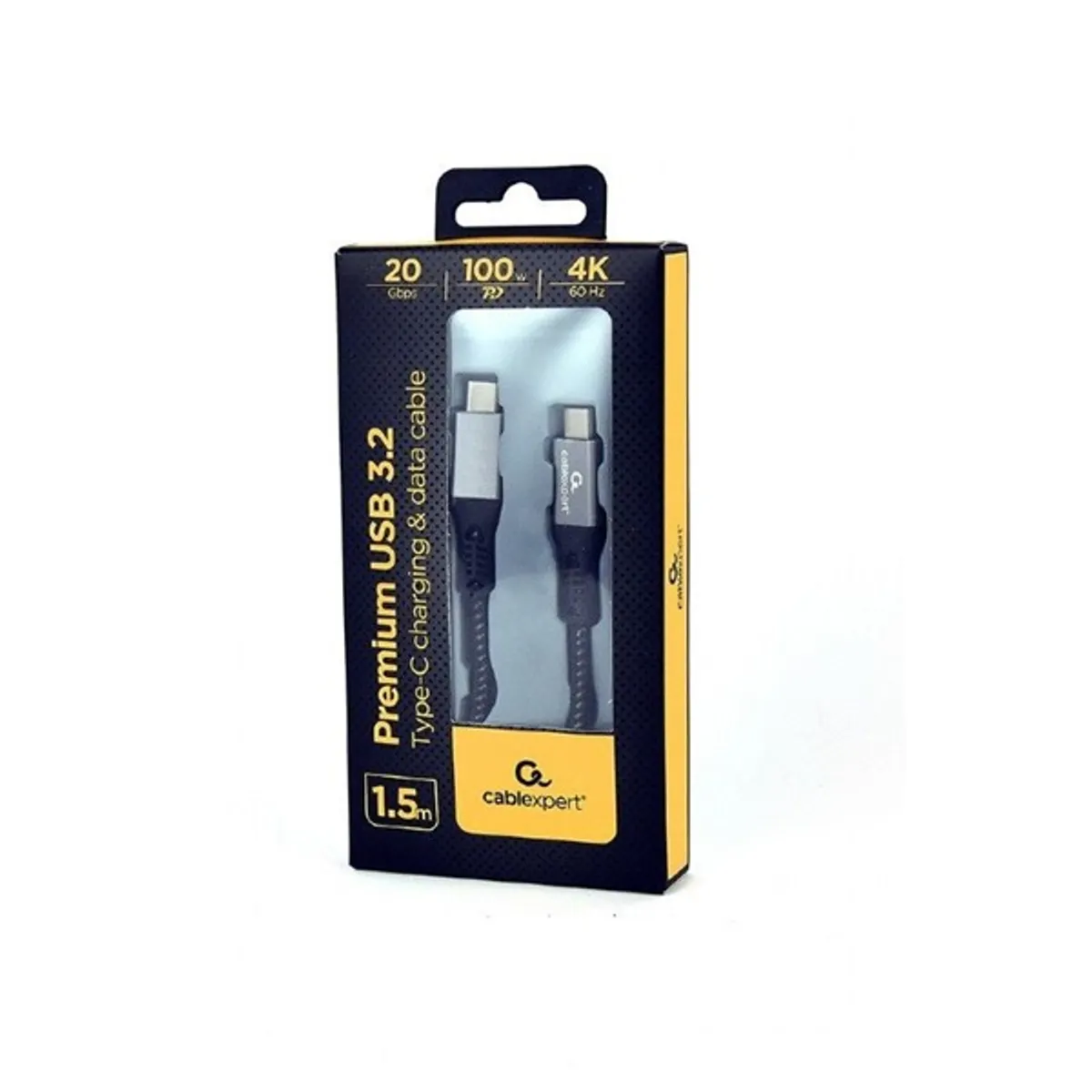 Gembird CCBP-USB3-CMCM100-1.5M Premium 1,5m USB 3.2 Gen 2. Type C kábel #2