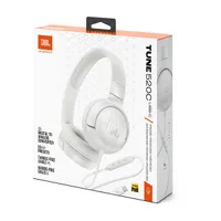 JBL Tune520C  USB-C vezetékes mikrofonos fehér fejhallgató #8