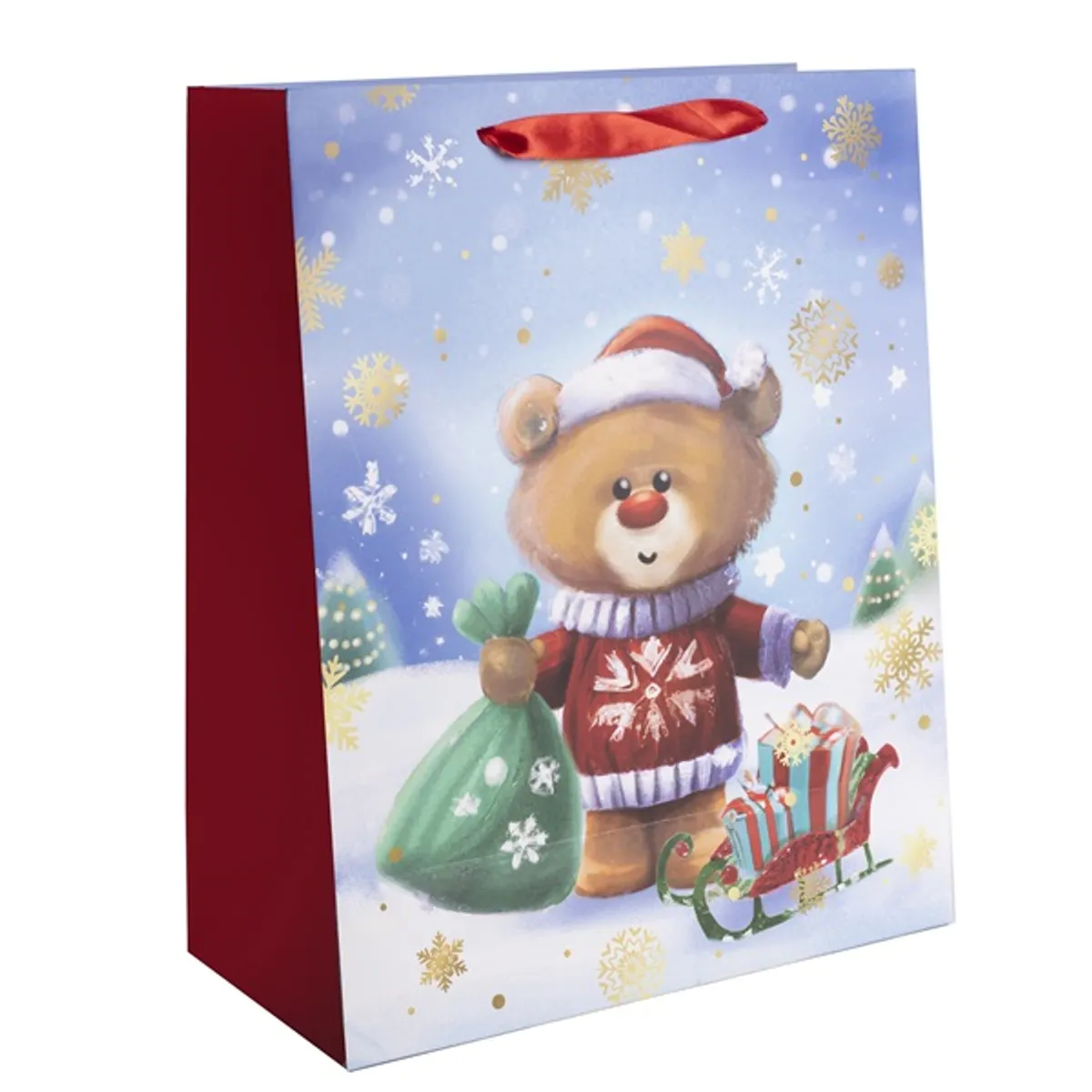 Iris maci+ajándékok papírtasak matt 26*32 cm #1