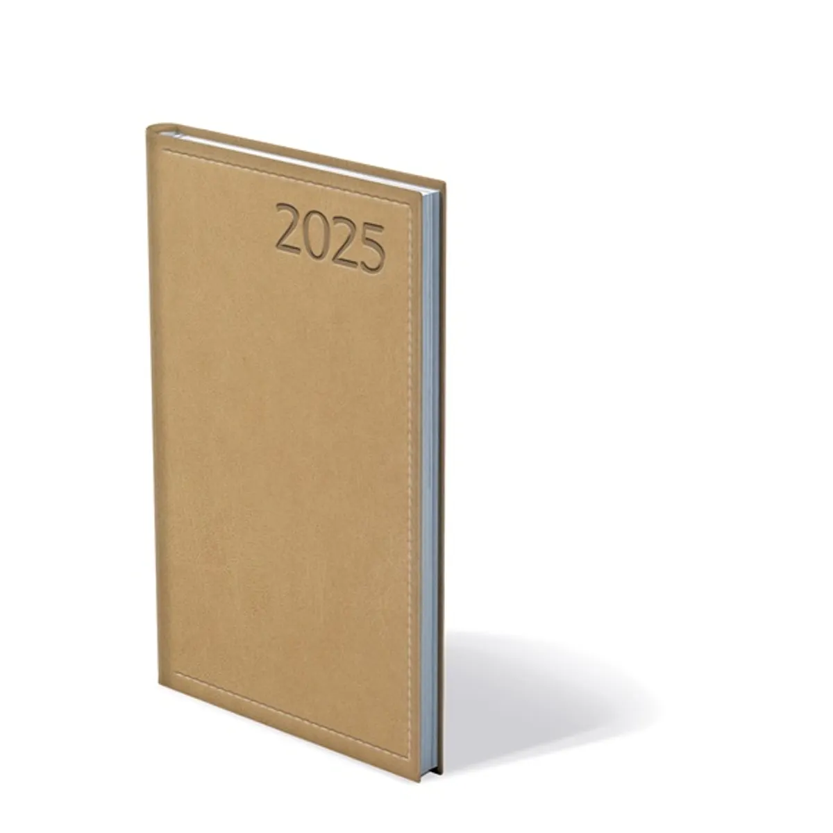 Kalendart Traditional 2026 T035 bézs heti beosztású álló zsebnaptár #1