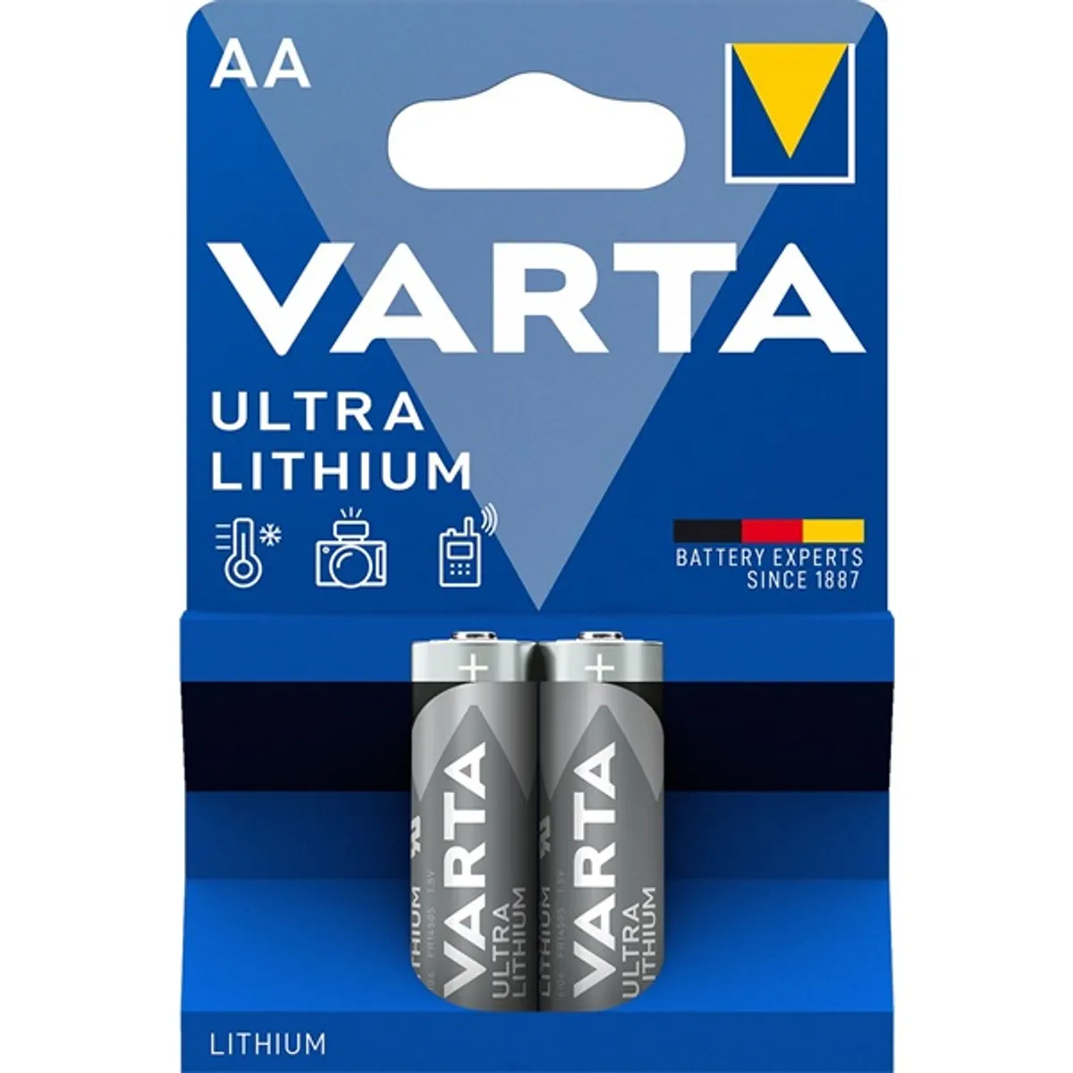VARTA 6106301402 Professional AA (LR06) lítium ceruzaelem 2db/bliszter #2