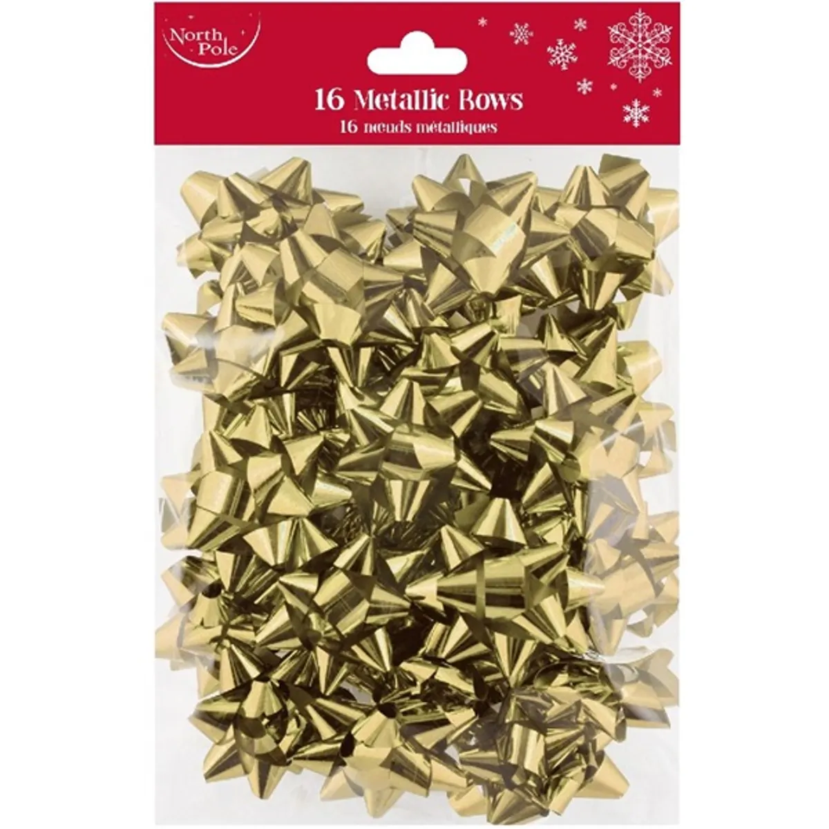 IRIS Masni, ajándék csomagoláshoz,fényes, arany 16 db/csomag, 8db 5cm, 4 db 6cm, 4 db 8cm átmérőjű #1