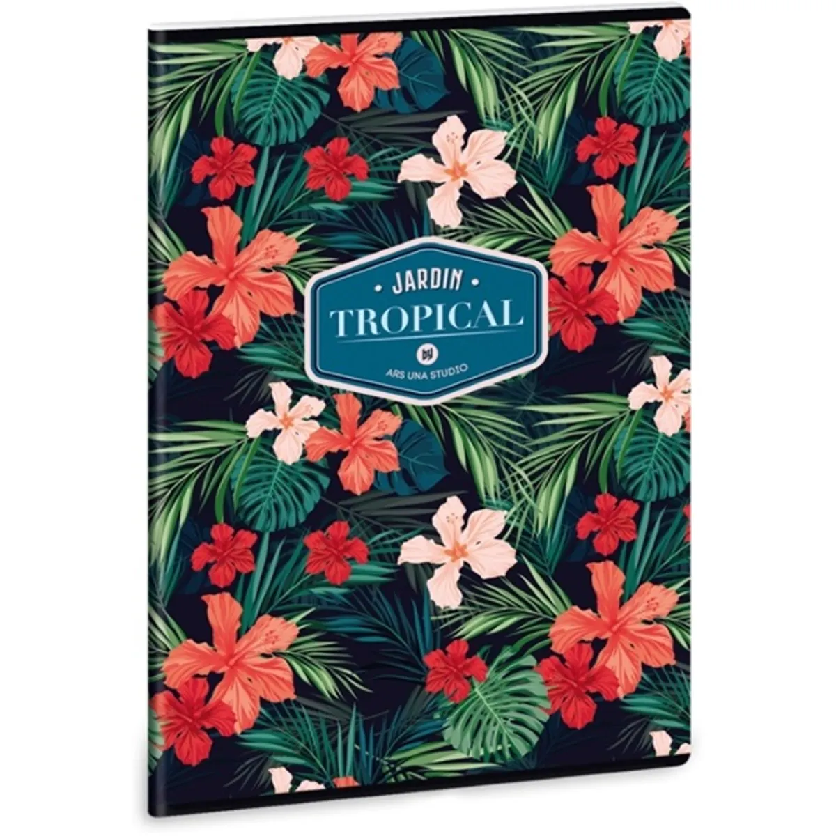 Ars Una Tropical Wildblume A4 extra kapcsos kockás füzet #1