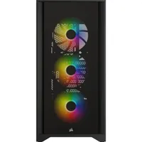 CORSAIR iCUE 4000X RGB fekete számítógépház #4