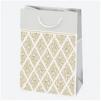 IRIS LUX ajándéktasak, különböző mintákkal, arany, 230x320x110 mm #2