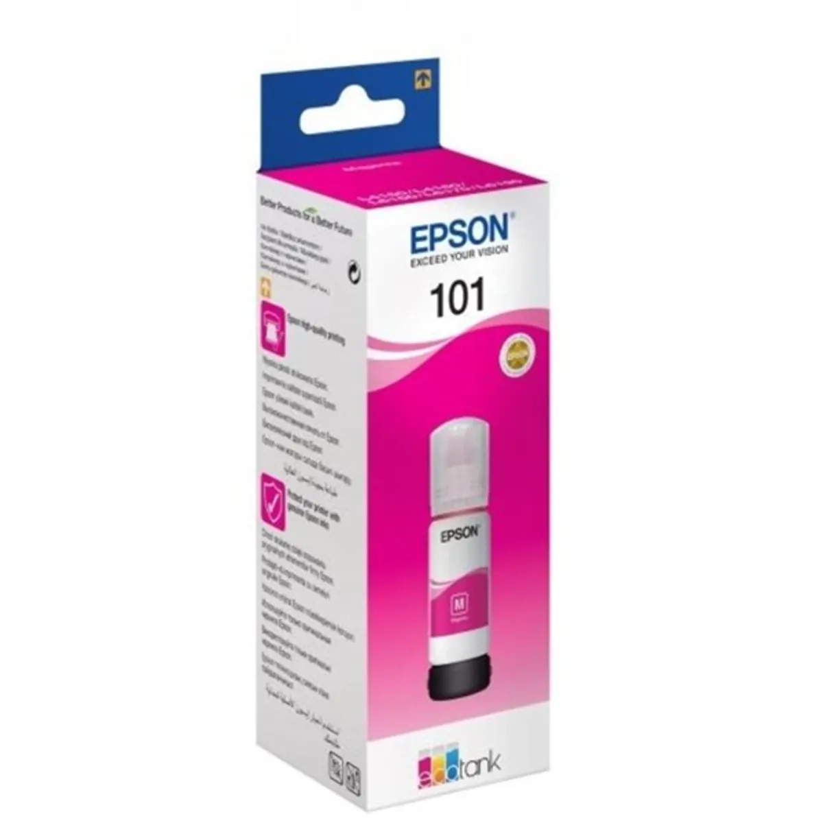 Epson C13T03V34A T03V3 70ml EcoTank kompatibilis magenta tintapalack #1