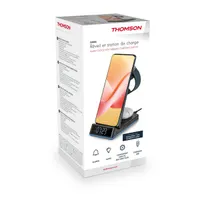 Thomson CL750IS ébresztőóra és telefontöltő Androidos készülékekhez #4