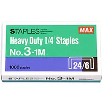 Max No 3-1M 24/6 1000db/csomag fűzőkapocs #1
