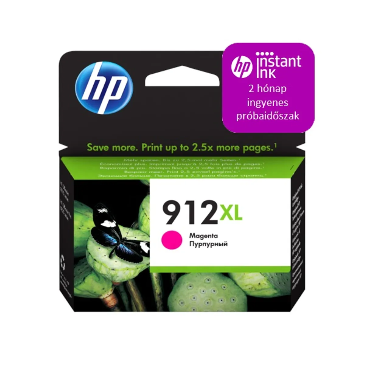 HP 3YL82AE (912XL) magenta tintapatron #1