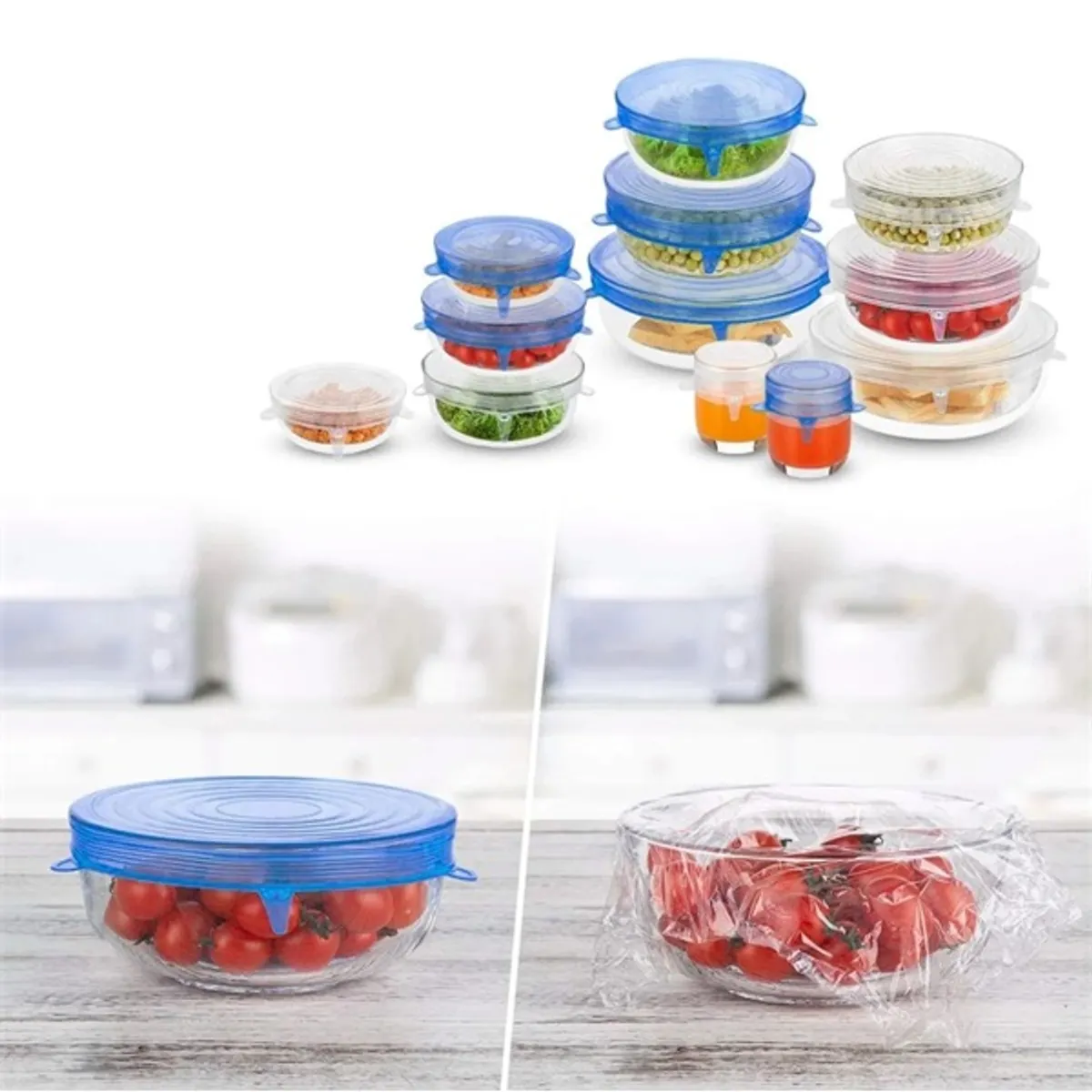 IRIS KT-490 6 db-os szilikon fedő szett #9