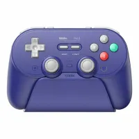 8BitDo Pro 3 Nintendo Switch / Switch 2 / PC / SteamOS / Mobil TMR Joystick lila vezeték nélküli kontroller