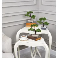 IRIS E5660 BONSAI dekoráció művirággal cserépben 10x22cm #1