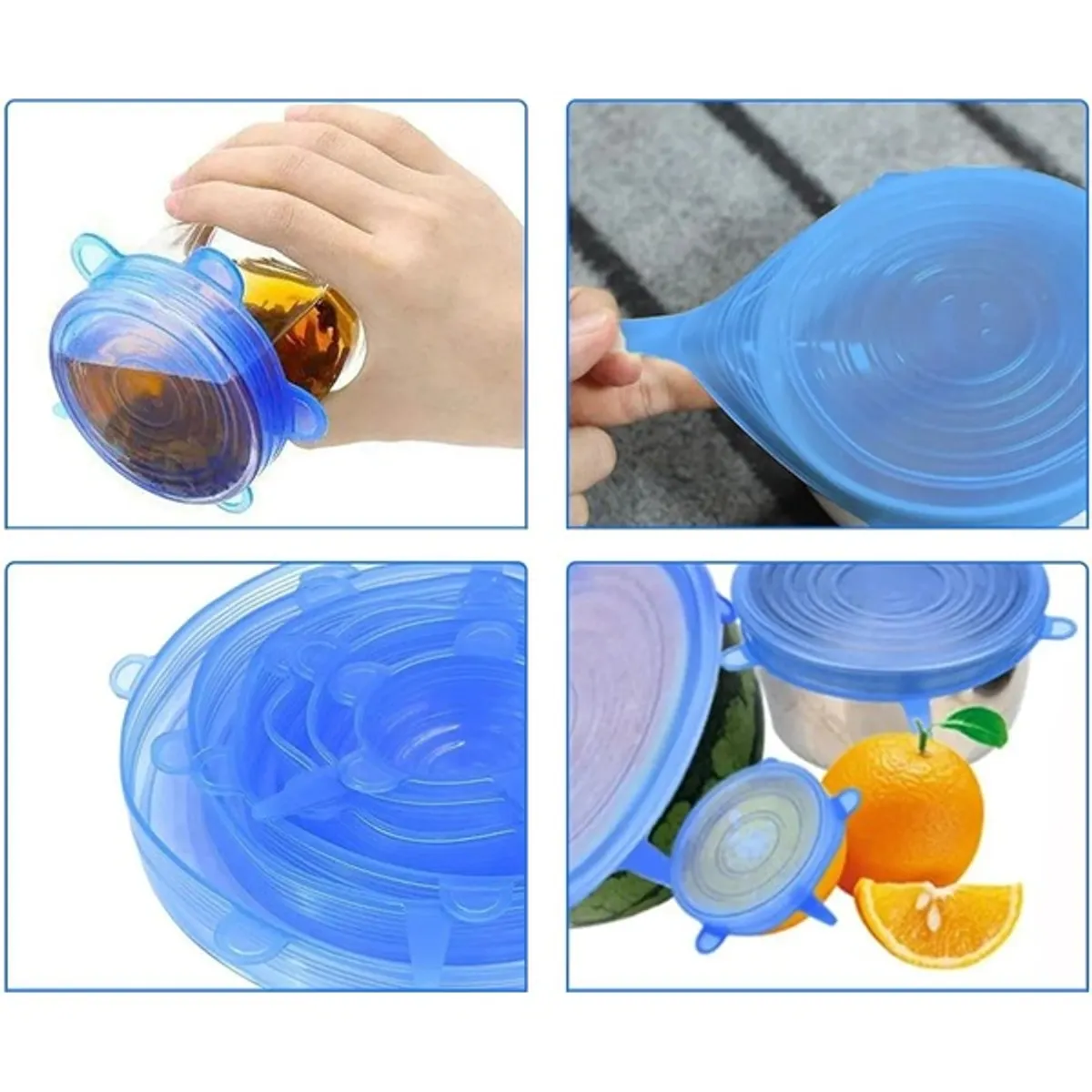 IRIS KT-490 6 db-os szilikon fedő szett #3