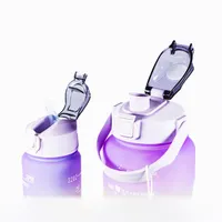 TOO KT-399 3in1 kulacs, 2.000ml+900ml+280ml-es színátmenetes motivációs kulacs idézetekkel és időskálával #3