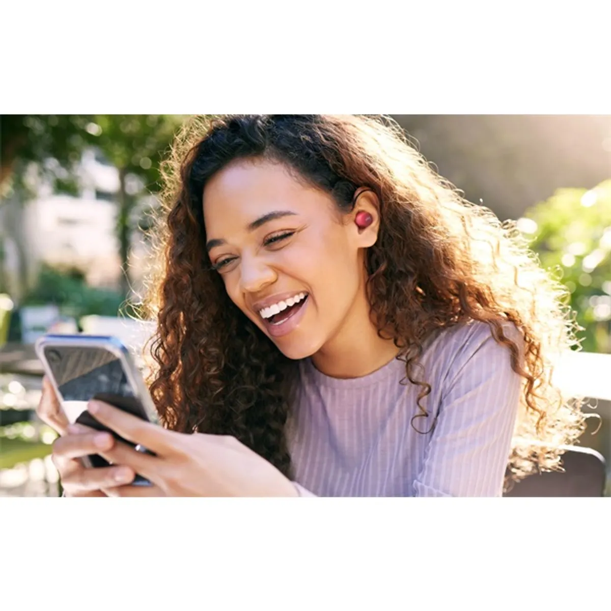 JVC HA-A6TR True Wireless Bluetooth piros fülhallgató #7