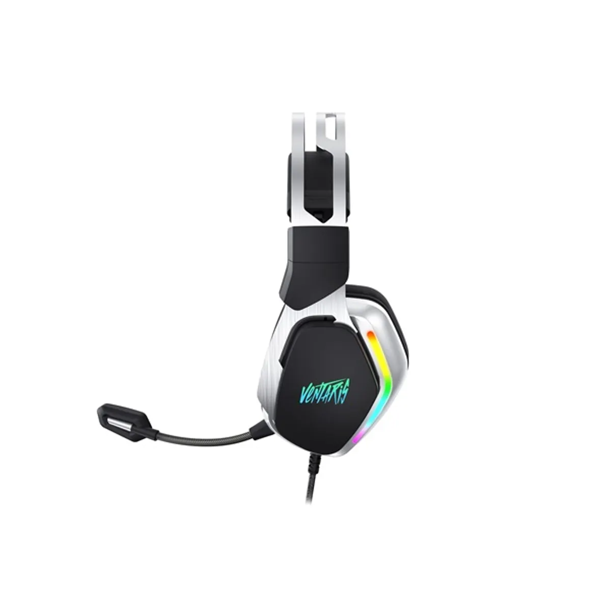 Ventaris H900 RGB 7.1 fekete-ezüst gamer headset #2