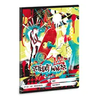 Ars Una Street Kings 24 (5357) A5 27-32 kockás füzet