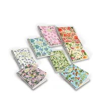 Pigna Nature Flowers A4 60lapos mikroperforált kockás spirálfüzet #1