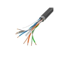 Lanberg LCU6-21CU-0305-BK Cat.6 UTP AWG23 Fca PE 305m árnyékolatlan fekete kültéri kábel