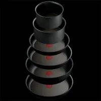 Tefal L3979542 Ingenio Exo Resist 13 részes fekete serpenyőkészlet