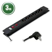 PRC 6-os túlfeszültség védett (3 m) elosztó #1