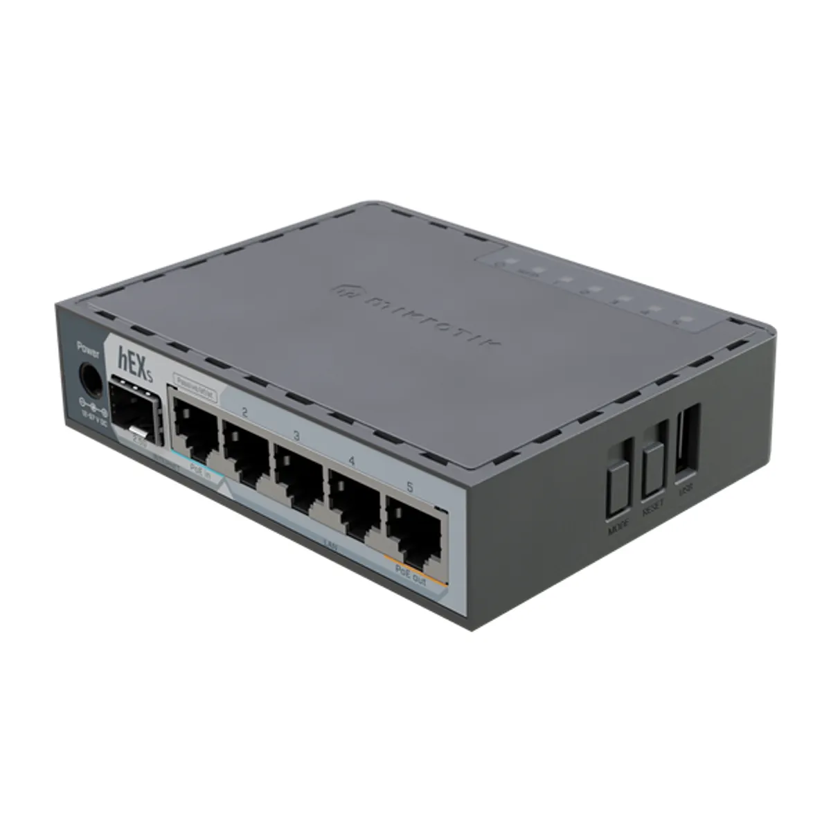MikroTik hEX S (2025 verzió) E60iUGS L4 512MB 5xGbE LAN 1x2.5 GbE SFP port router #2