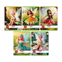 Herlitz Flower Fairy A5 27-32 kockás füzet