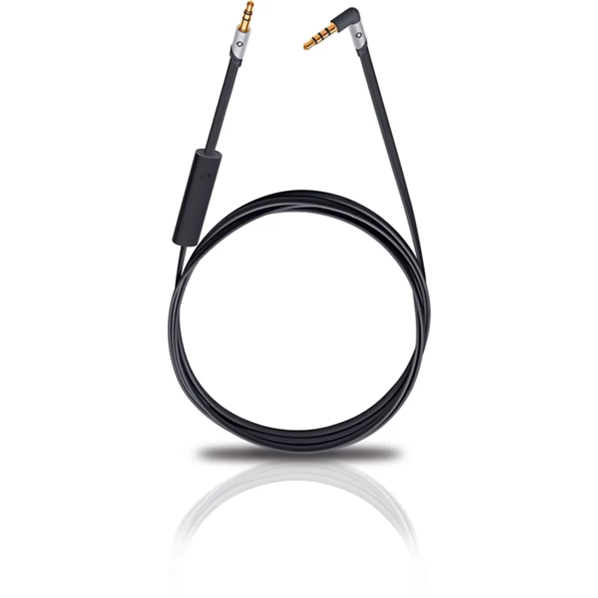 Oehlbach 35008 i-Jack 35 1,5m 3,5 jack-3,5 jack fekete fejhallgató kábel #1