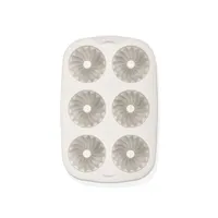 IRIS MIX szilikon muffin sütőforma 6 darabhoz, szürke, fekete vagy piros színű SL-3207 #3