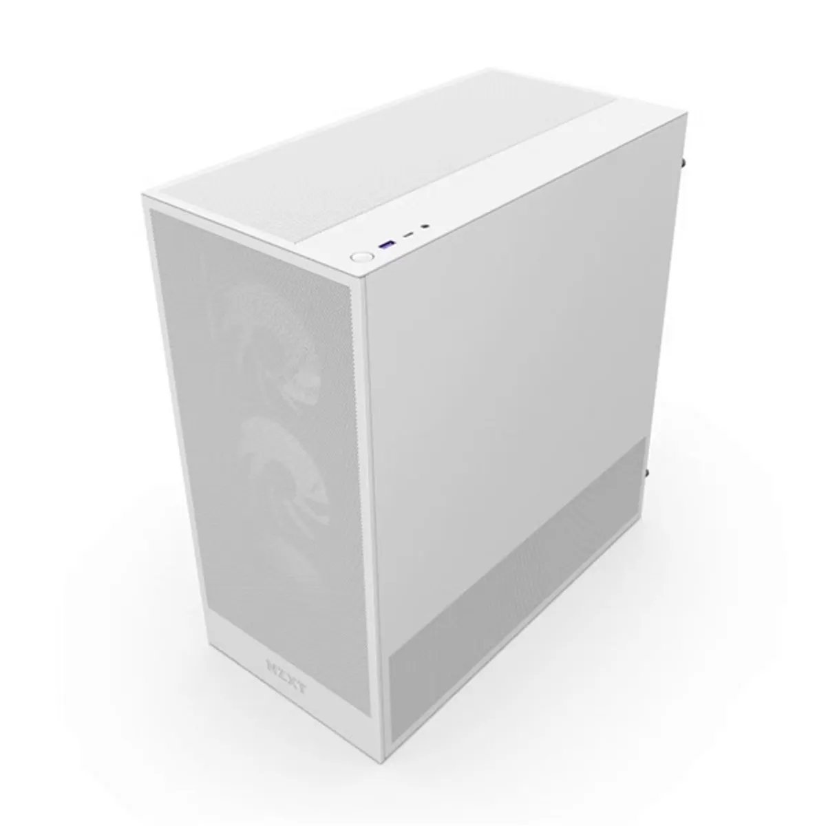 NZXT H5 Flow RGB (2024) fehér RGB (táp nélküli) ablakos mATX ház #4