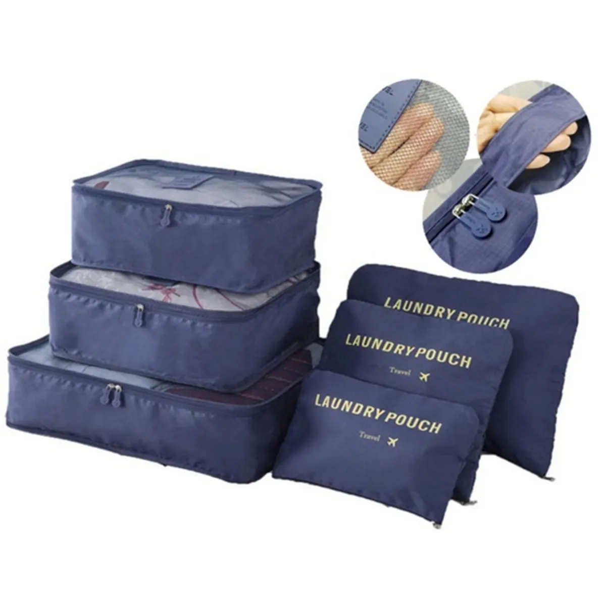 IRIS 5029 Bőrönd csomag rendszerező 6 db-os #1