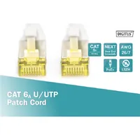 DIGITUS Cat.6A U/UTP PVC 2m szürke patch kábel #2