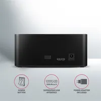Axagon ADSA-SN USB 3.0 SATA fekete dokkoló állomás #8