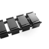 DIGITUS DA-90505 Rugalmas állítható hosszúságú fekete kábelvezető #2