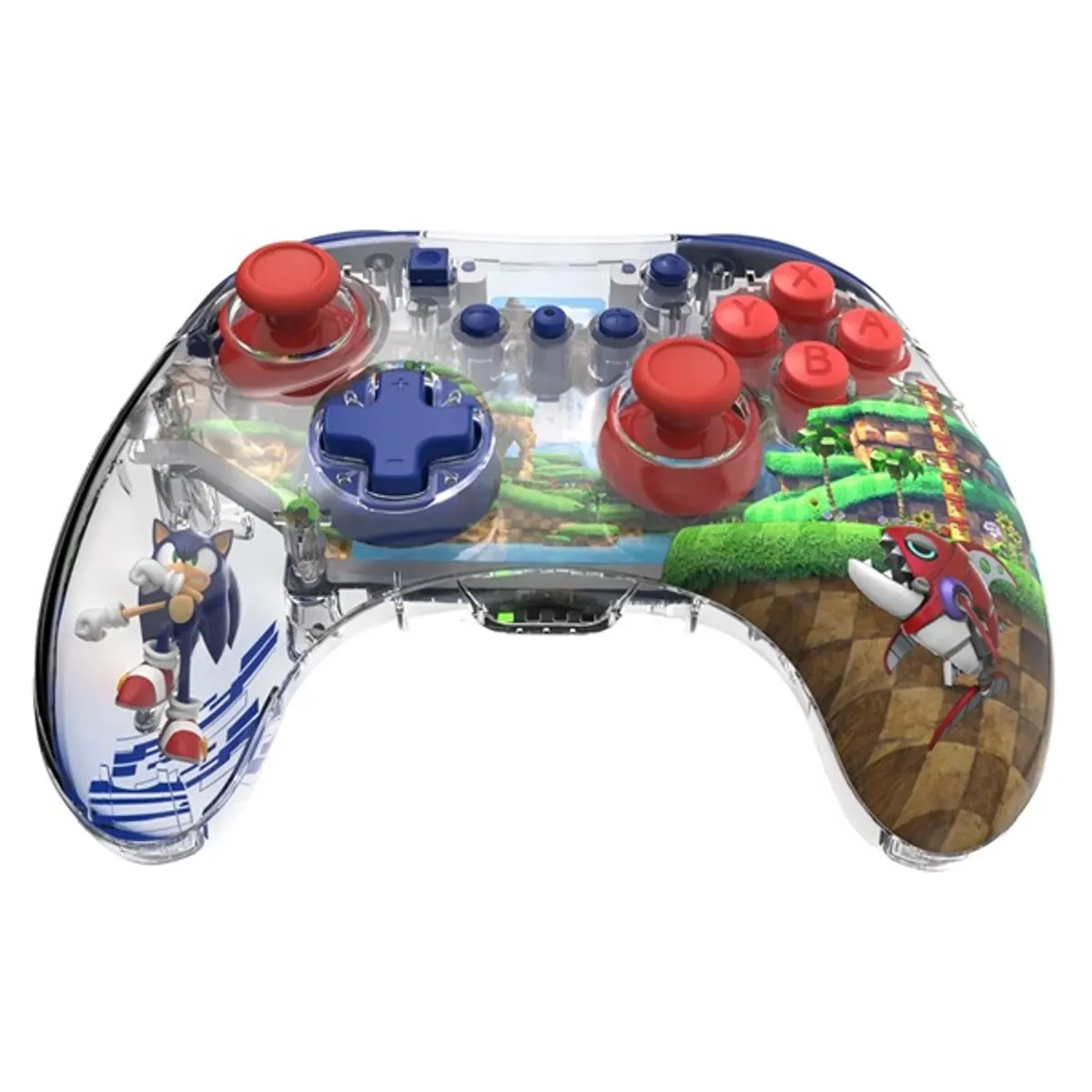 PDP 500-234-SON REALMz Nintendo Switch/Switch 2 vezeték nélküli LED Sonic: Green Hill Zone kontroller #3