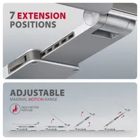 Axagon STND-LR ALU HQ 10"-17,3" laptop állvány #4