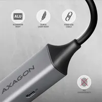 Axagon ADE-TXPD Kompakt alumínium USB-C 3.2 Gen1 Gigabit Ethernet 10/100/1000Mbit adapter #5