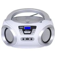 Trevi CMP 544BT hordozható fehér Bluetooth/FM/USB/AUX/CD boombox #2