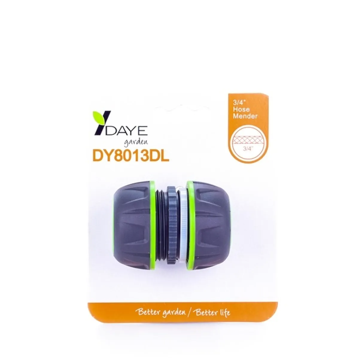 Daye DY8013DL 3/4" prémium tömlőtoldó #2