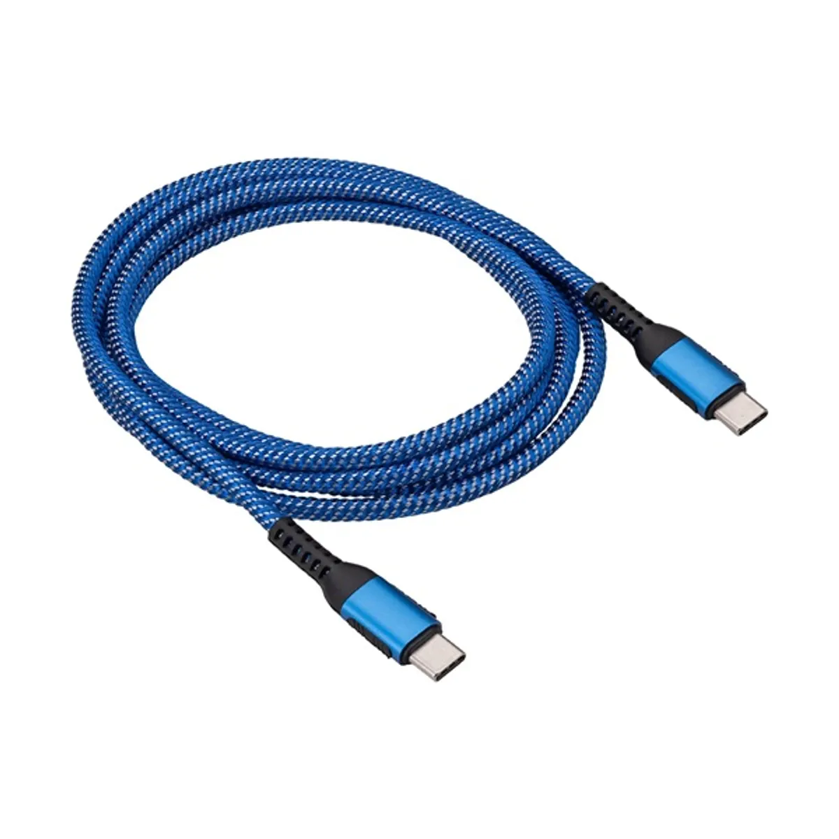 Akyga AK-USB-38 1,8m Type C - Type C kék adat- és töltőkábel #1