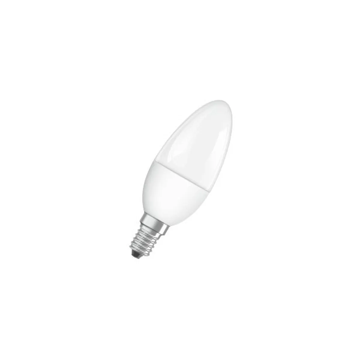 Osram Value opál búra/4,9W/470lm/4000K/E14 LED gyertya izzó #1