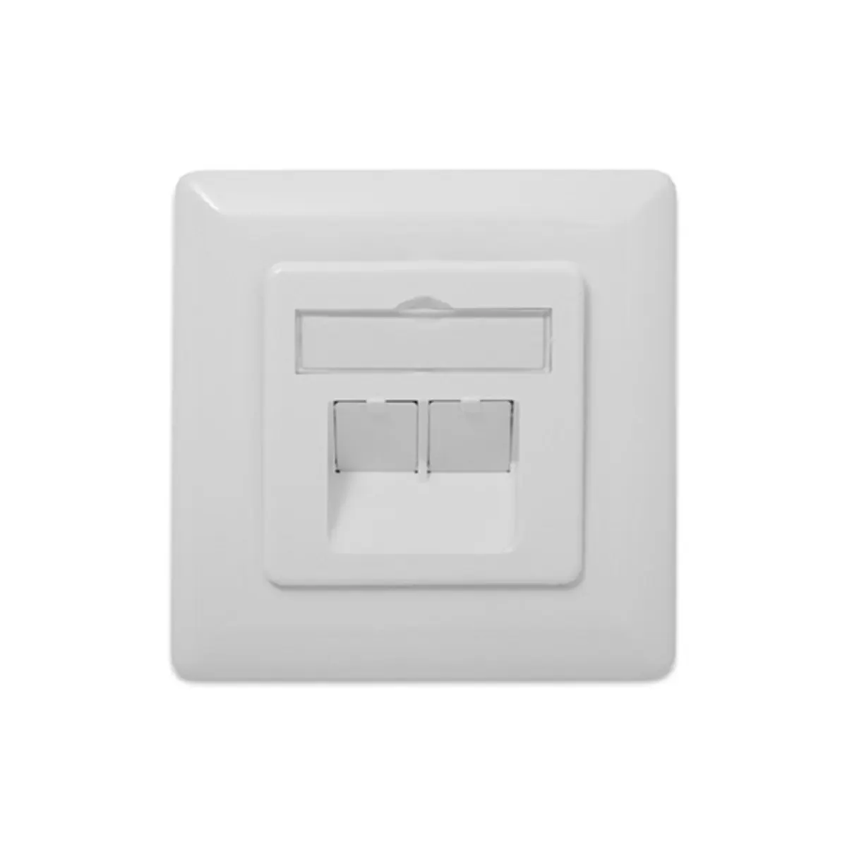DIGITUS DN-9008-1 Cat.6A Class EA 2x RJ45 süllyesztett fali aljzat #7